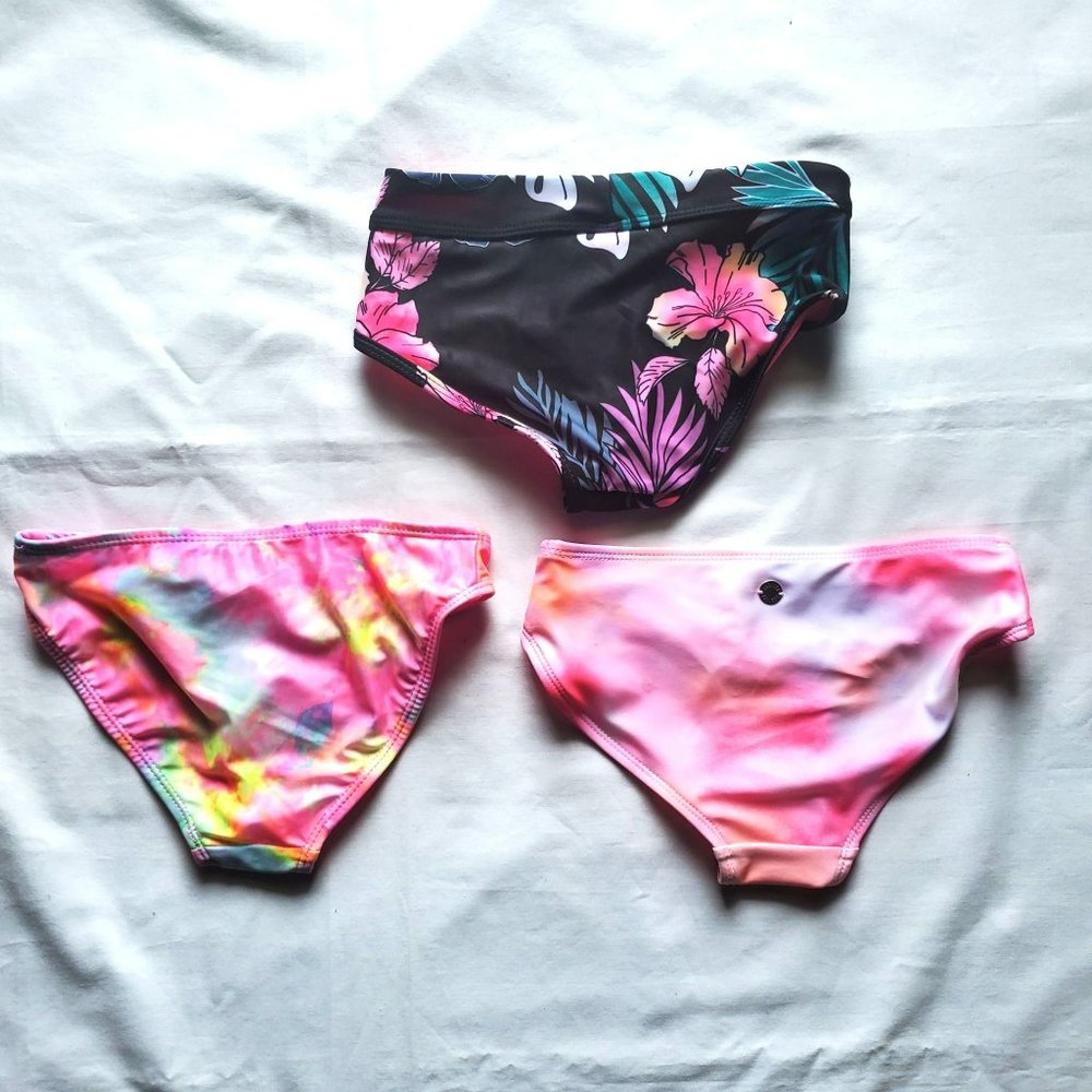 Justice And wonder Nation‎ Kids Girls Swim Bikini Bottoms Pink 3-Pieces Set NEW - Picture 8 of 9